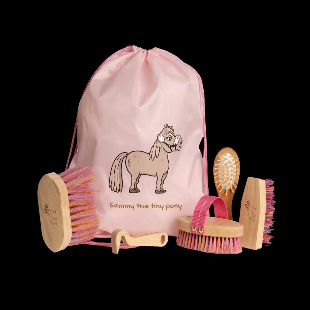 Sammy Kids Brush Bag Set, Old rose
